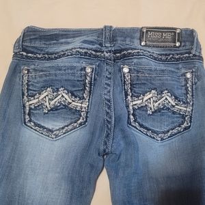 Women's Miss Me size 26 Je1205BR boot jeans